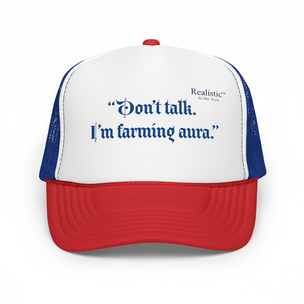 “Aura Mode: ON” Trucker Hat